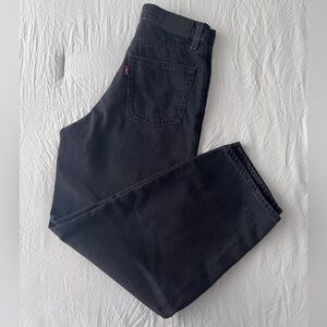 Levi's Black Balloon Leg Jeans